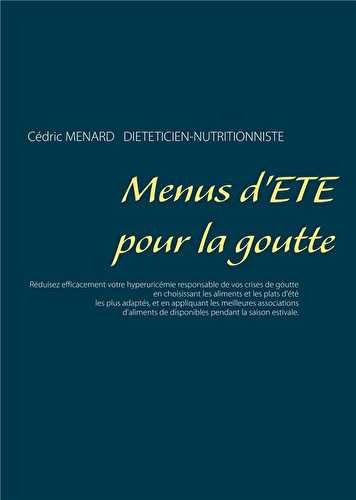 Menus d'été pour la goutte