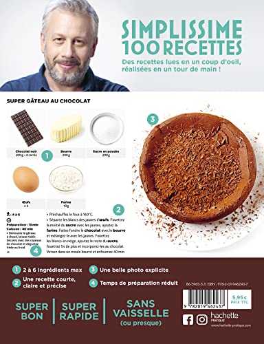 Simplissime 100 recettes 100% chocolat